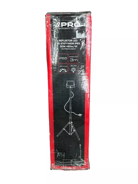 REFLEKTOR LED IP65 ZE STATYWEM PRO LD711 30W