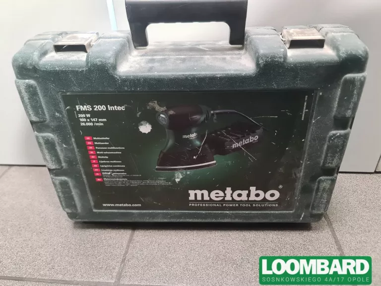 SZLIFIERKA OSCYLACYJNA DELTA METABO FMS 200