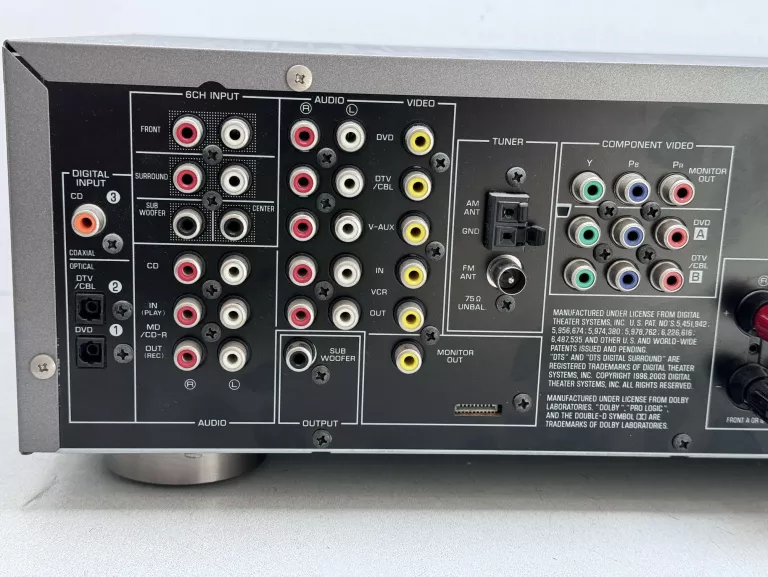 amplituner-yamaha-rx-v357-z-pilotem-komunikacja-brak