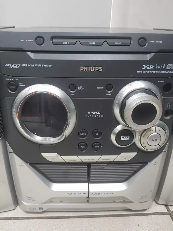 WIEŻA HI-FI PHILIPS FWM37/22 220-230V 50HZ 60W