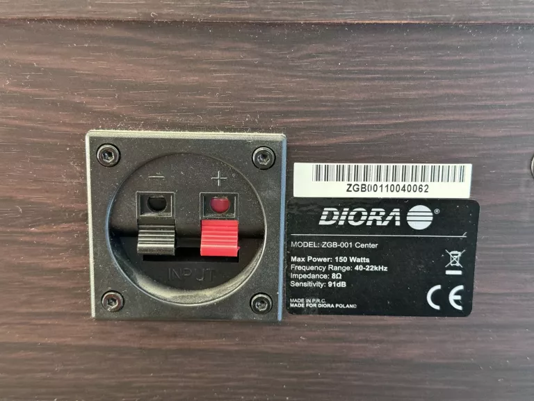 ZESTAW GŁOŚNIKÓW 5.1 DIORA ZGB-001
