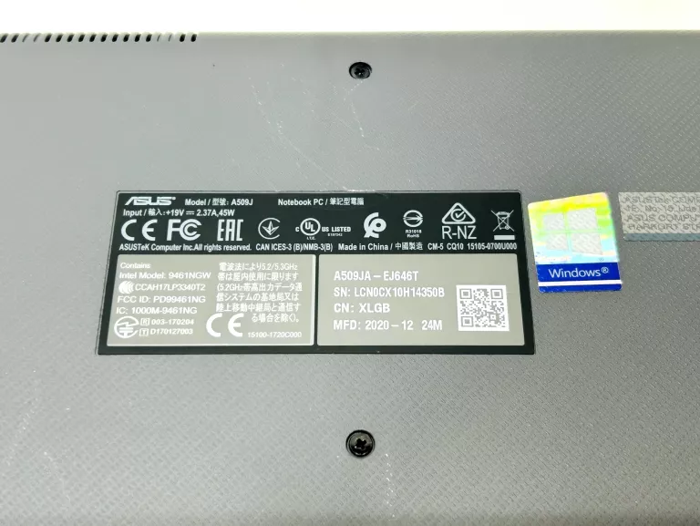 LAPTOP ASUS A509J