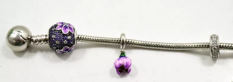 SREBRNA BRANSOLETKA W.KRUK [21,5 G; 17 CM]
