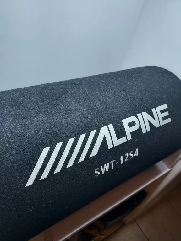 TUBA SAMOCHODOWA ALPINE BBX-T600 WZMACNIACZ SUBWOOFER ALPINE SWT-12S4 #KP