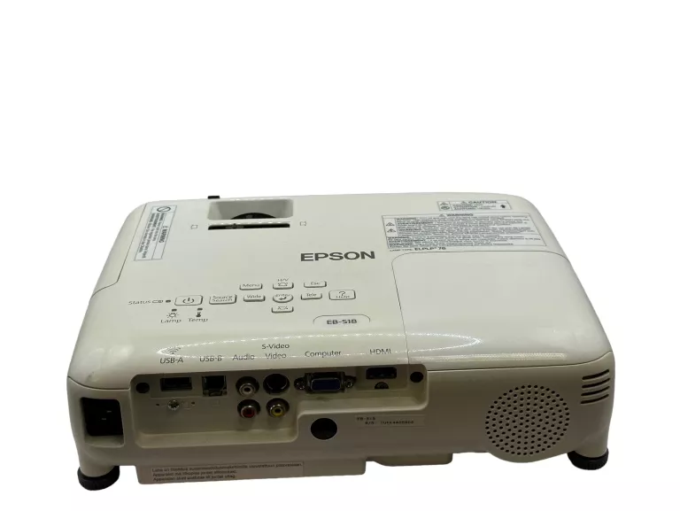 PROJEKTOR LCD EPSON EB-S18 BIAŁY