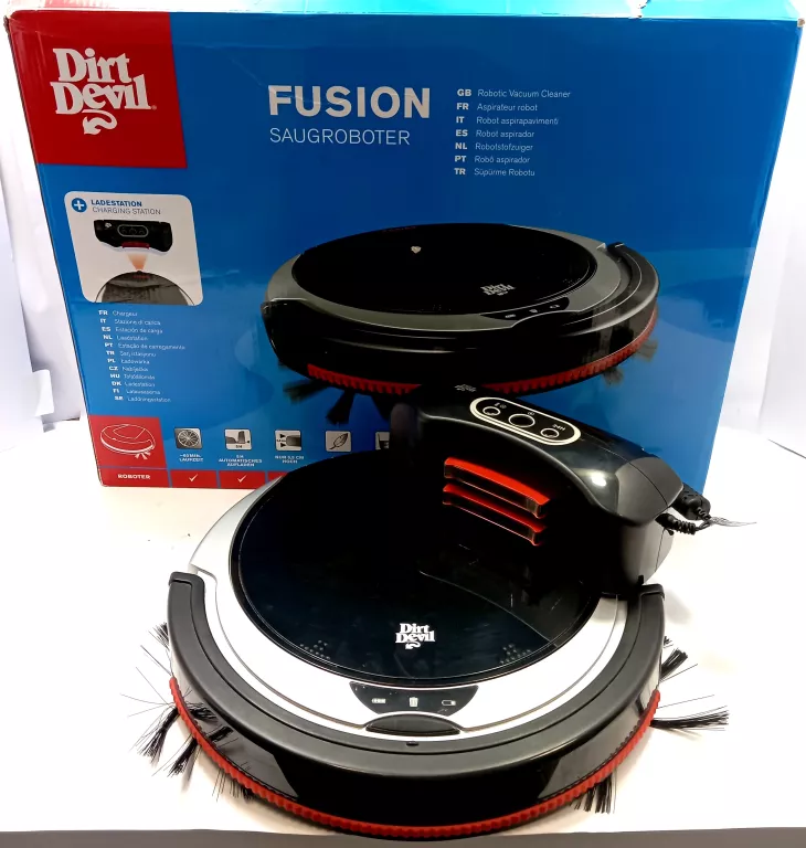 ROBOT SPRZĄTAJĄCY DIRT DEVIL FUSION M611 CZARNY