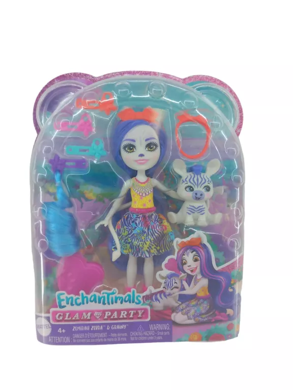 ENCHANTIMALS LALKA ZEMIRAH ZEBRA