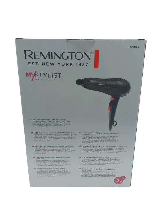 SUSZARKA REMINGTON 1900W D2003