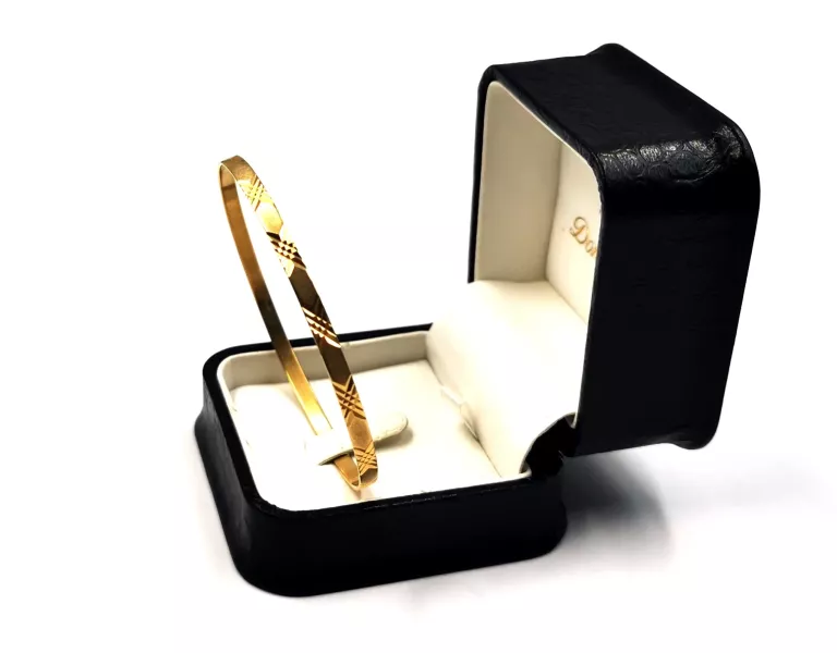 ZŁOTA BRANSOLETKA PRÓBY 750 ŚREDNICY: 6 CM
