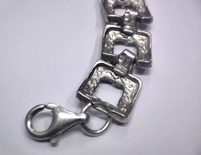 SREBRNA  BRANSOLETA 925 17 CM / 20,29 G