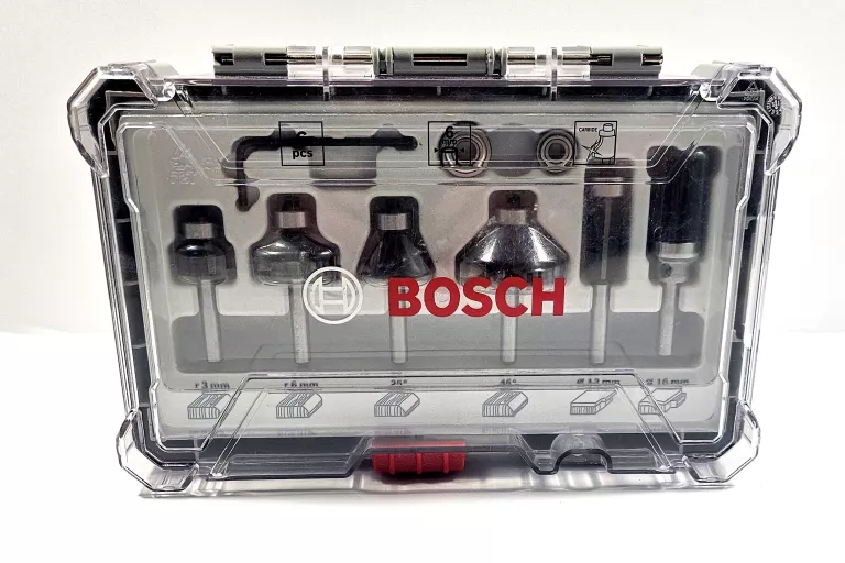 BOSCH 2607017468 ZESTAW FREZY 6 SZT DO DREWNA 6MM