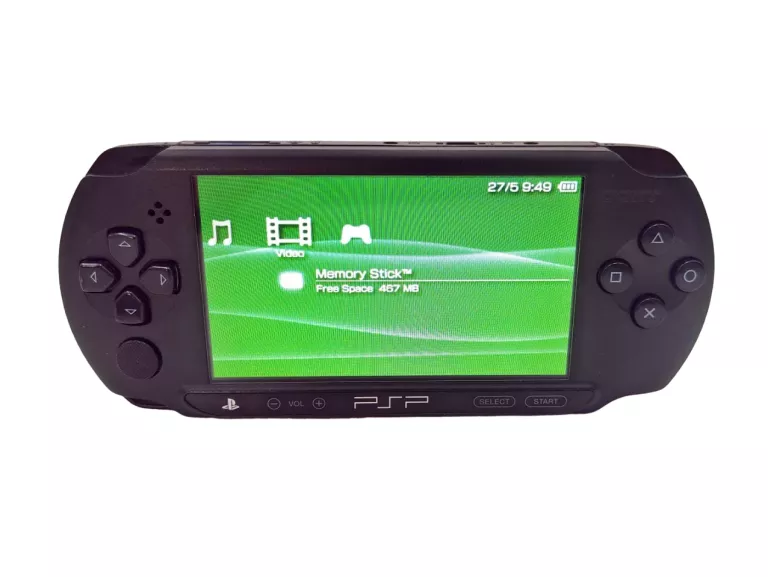 KONSOLA SONY PLAYSTATION PSP SLIM PSP-E1004 4,3" LCD +5 GIER ZESTAW