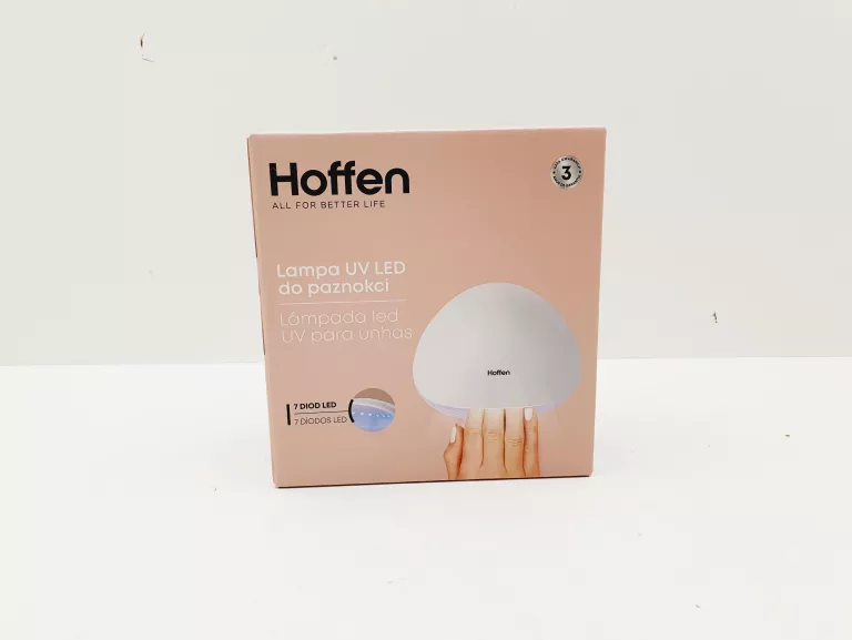 LAMPA LED+UV DO PAZNOKCI HOFFEN