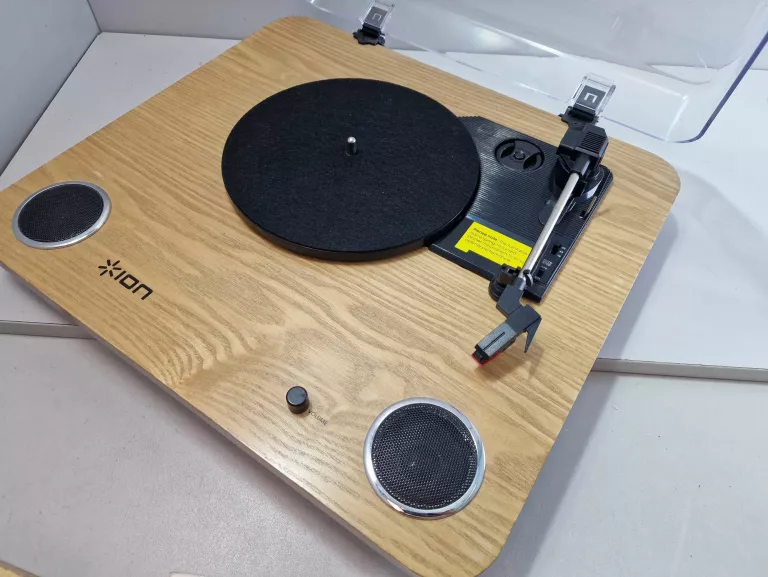 GRAMOFON ION MAX LP BK + PŁYTA