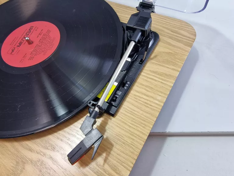 GRAMOFON ION MAX LP BK + PŁYTA