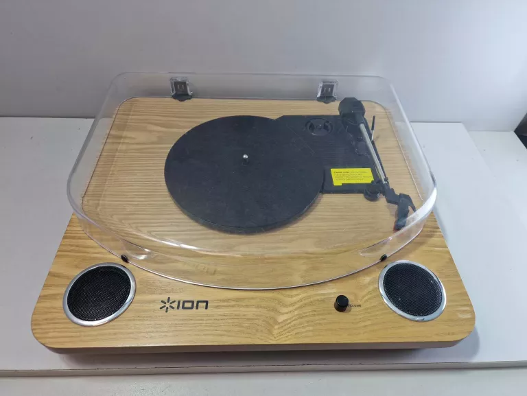 GRAMOFON ION MAX LP BK + PŁYTA