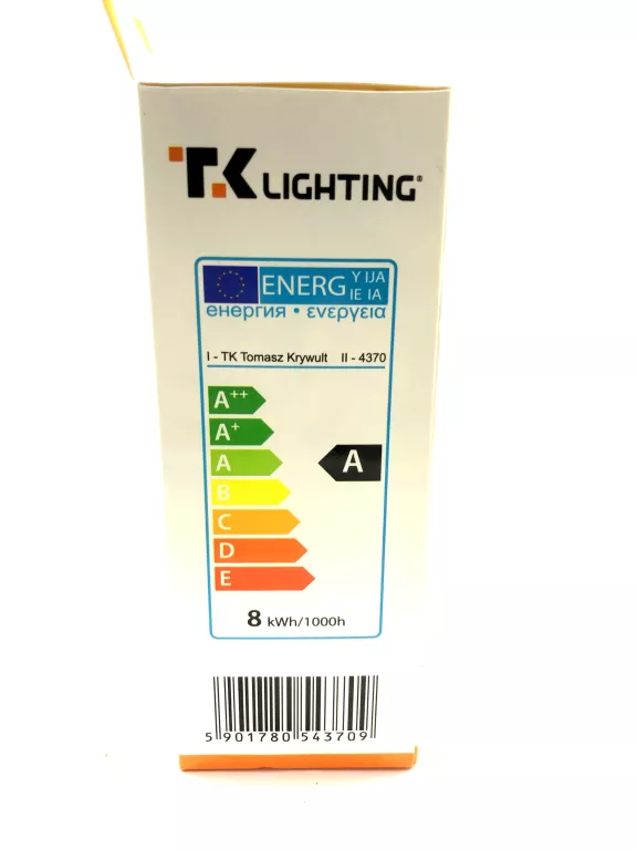 TK LIGHTING 4370 ŻARÓWKA DEKORACYJNA 8W E27