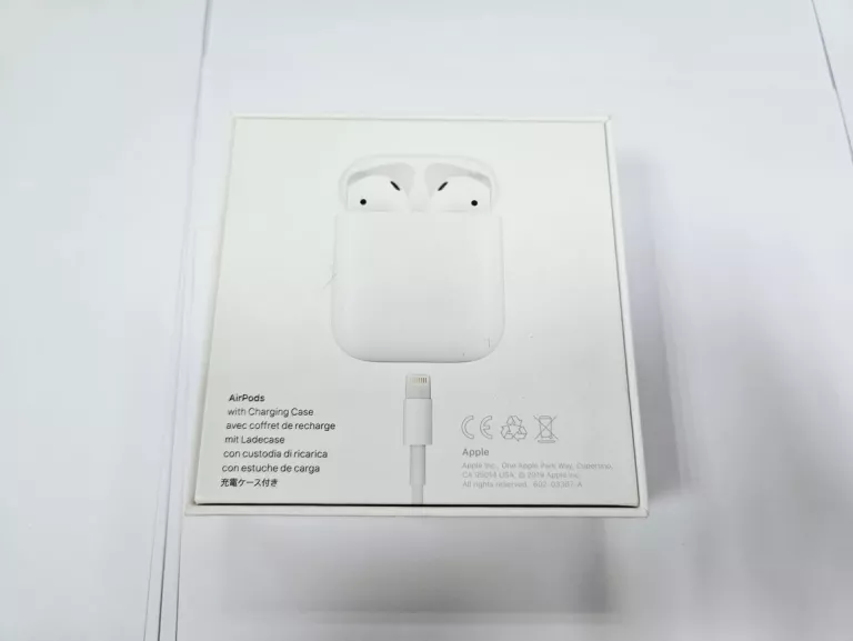 SŁUCHAWKI APPLE AIRPODS 2 GENERACJA MV7N2ZM/A PUDEŁKO