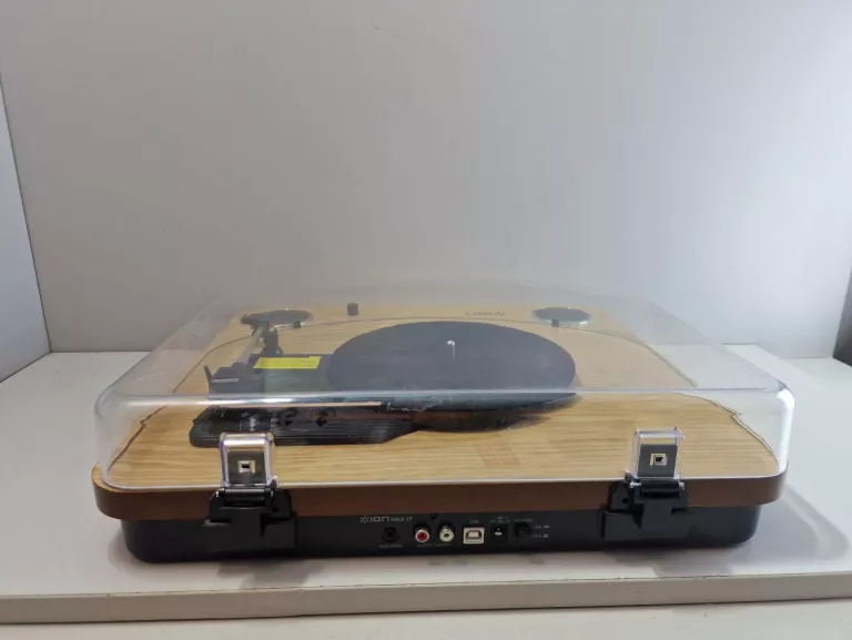 GRAMOFON ION MAX LP BK + PŁYTA