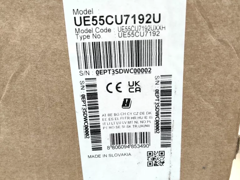 TELEWIZOR LED SAMSUNG UE55CU7192U 55" 4K UHD TIZEN TV