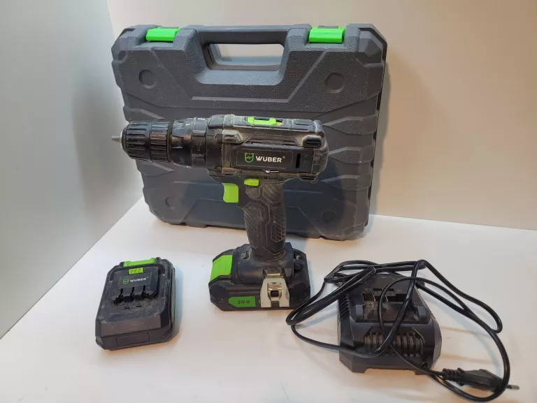 WKRĘTARKA WUBER WR-CD-20V + 2 AKU + ŁAD + WALIZKA