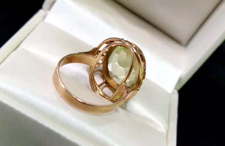 zloty-pierscionek-duze-oczko-prl-585672-stan-uzywany