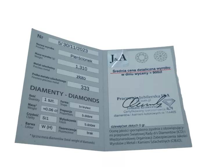 przepiekny-zloty-pierscionek-brylant-wycena-333-r14-kolor-dominujacy-205826-225106