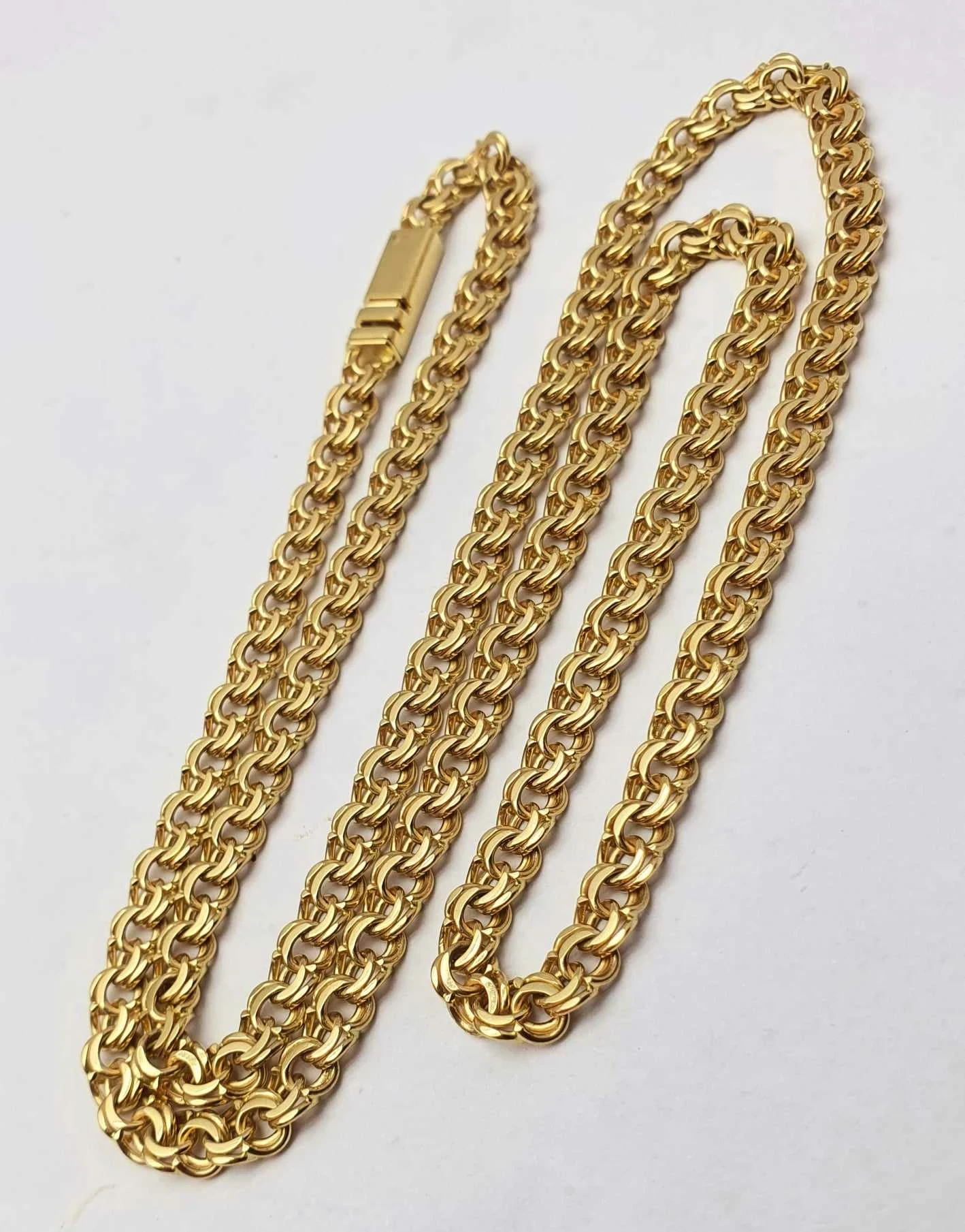 elegancki-zloty-lancuszek-splot-galibardi-585-3262g-60cm-stan-uzywany