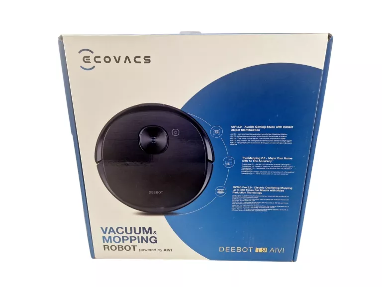ROBOT SPRZĄTAJĄCY ECOVACS DEEBOT T9 AIVI | ODKURZACZ