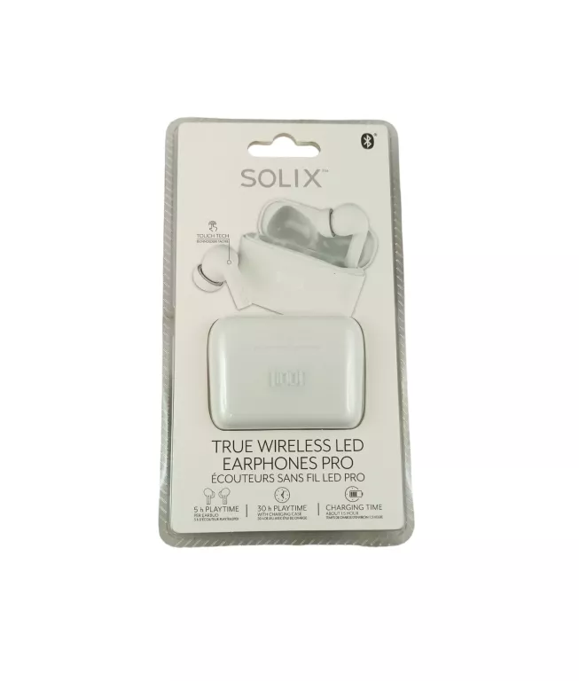 SŁUCHAWKI SOLIX PRO BIAŁE