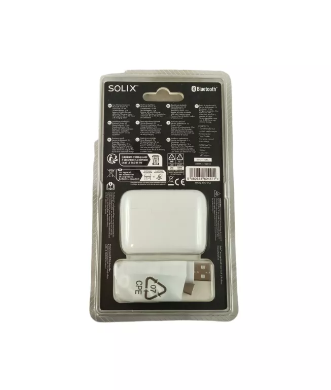 SŁUCHAWKI SOLIX PRO BIAŁE