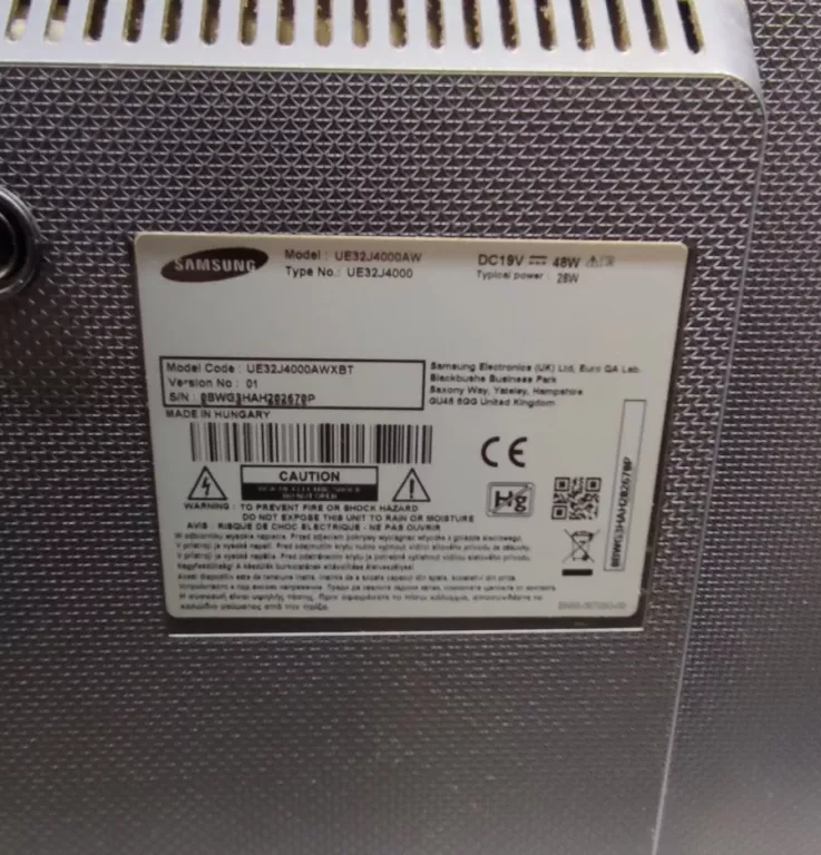 TELEWIZOR LED SAMSUNG UE32J4100 32