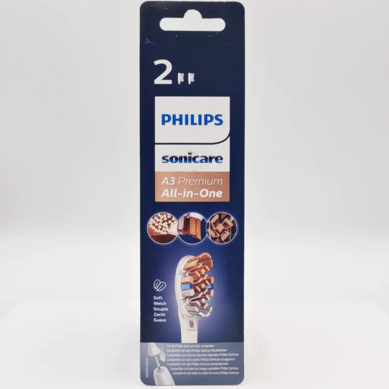 PHILIPS SONICARE A3 PREMIUM ALL-IN-ONE PRESTIGE KOŃCÓWKI 2 SZT