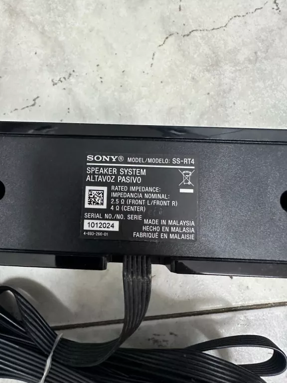 ZESTAW KINA DOMOWEGO SONY HT-RT4