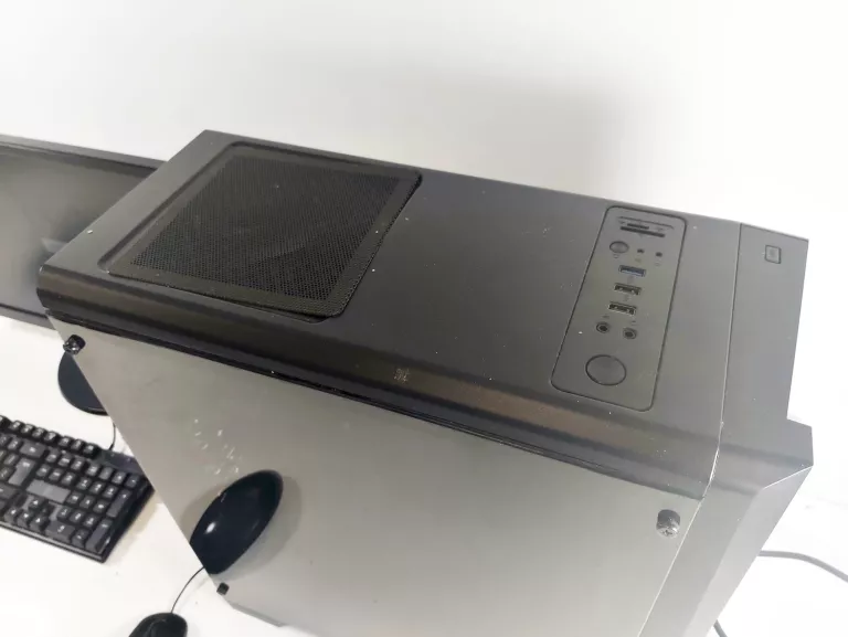 KOMP.STACJONARNY W10/8GBR/GTX1050TI/I5/126GB SSD+MYSZ,KABLE,KLAW,MONITOR