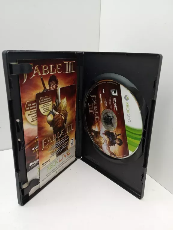 GRA NA XBOXA 360 FABLE III LIMITED COLLECTOR'S EDITION