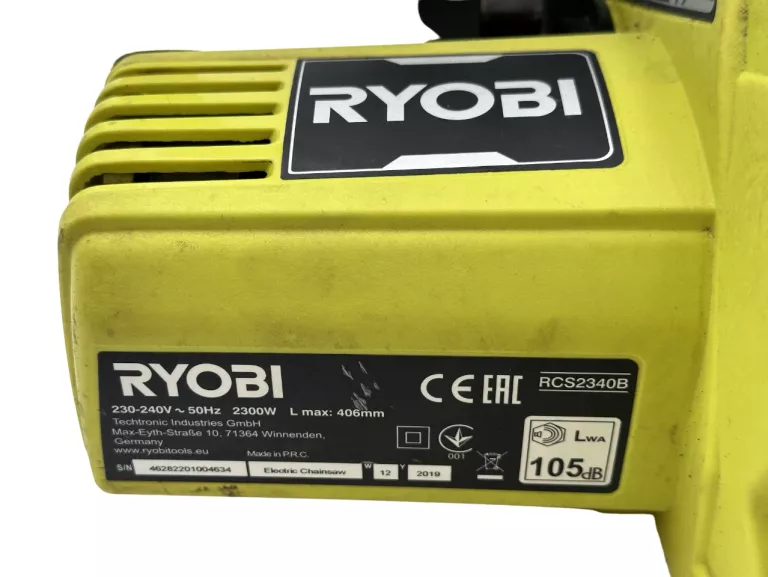 PILARKA ŁAŃCUCHOWA ELEKTRYCZNA RYOBI RCS2340B