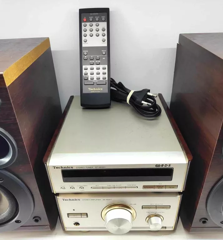 wieza-technics-st-hd501tuner-radiowy-wzmacniacz2-glosniki-kod-producenta-se-hd501
