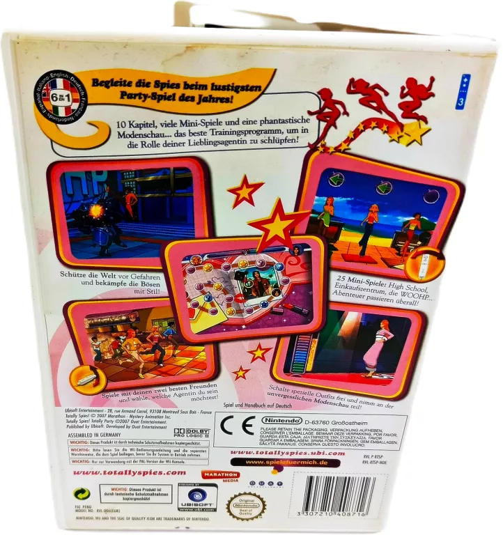 GRA NA KONSOLĘ NINTENDO WII TOTALLY SPIES! TOTALLY PARTY