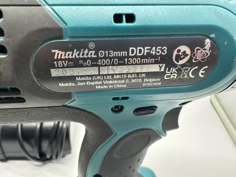 WKRĘTARKA MAKITA DDF453 LXT + 2X 1,5AH + LAD