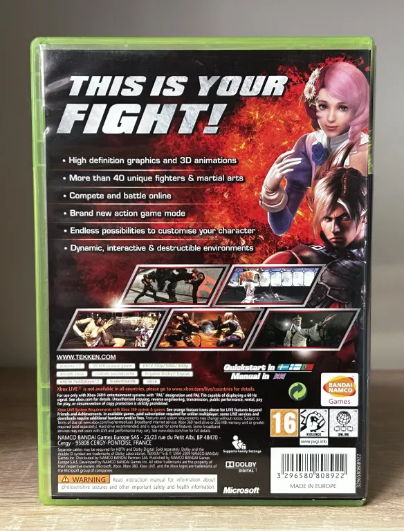 GRA TEKKEN 6 XBOX 360