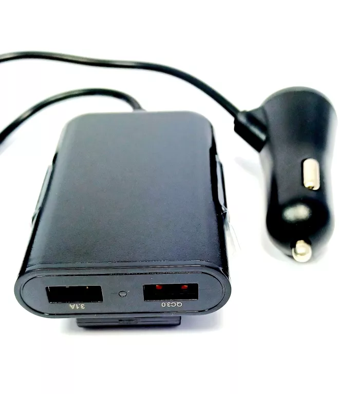 ŁADOWARKA SAMOCHODOWA Z 4 PORTAMI USB DYNIC