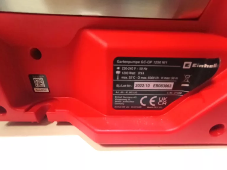 POMPA OGRODOWA EINHELL GC-GP 1250 N