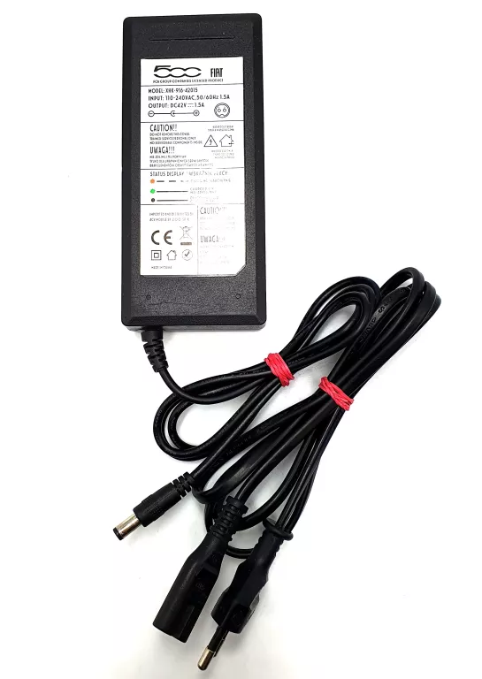 ZASILACZ DO FIAT500  42V 1.5A 63W XHK-916-42015