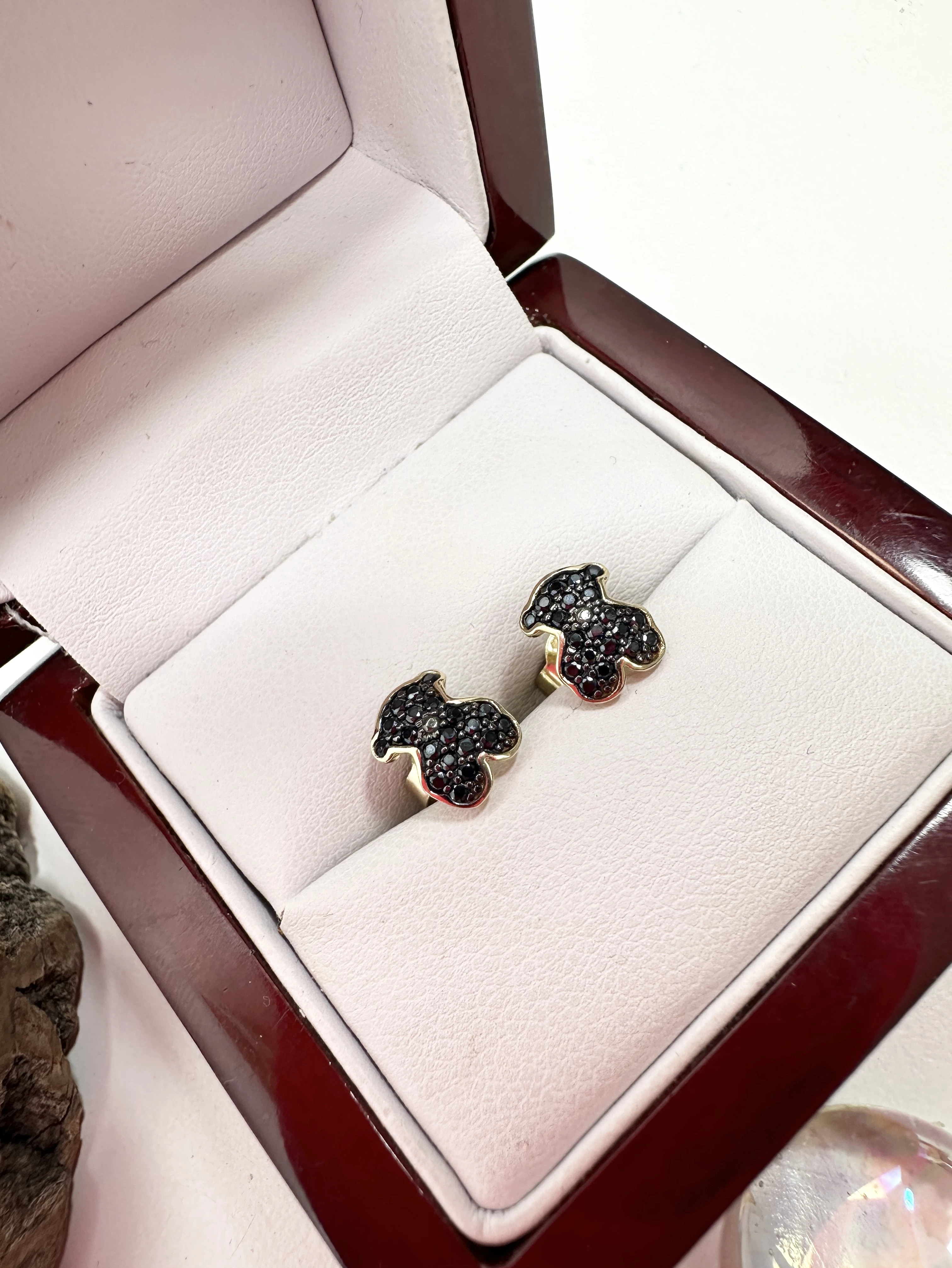 zlote-kolczyki-misie-czarne-585-174g-rodzaj-wyrob-jubilerski