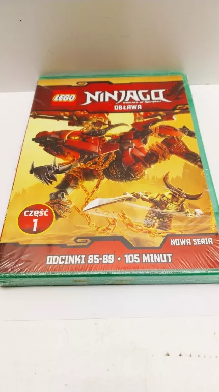 LEGO NINJAGO. OBŁAWA. CZĘŚĆ 1 PŁYTA DVD FOLIA