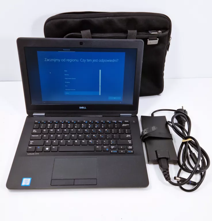 LAPTOP DELL LATITUDE E7270 I5-6300U 8 GB RAM 256 GB + ZASILACZ + TORBA