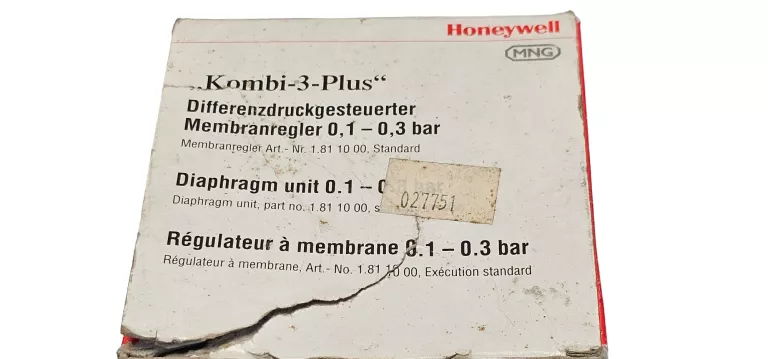 REGULATOR PRZEPONOWY KOMBI-DP HONEYWELL 0,1-0,3BAR