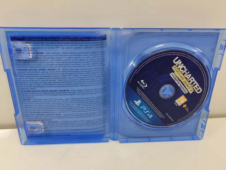 GRA UNCHARTED DRAKE'S FORTUNE FORTUNA DRAKE'A PS4