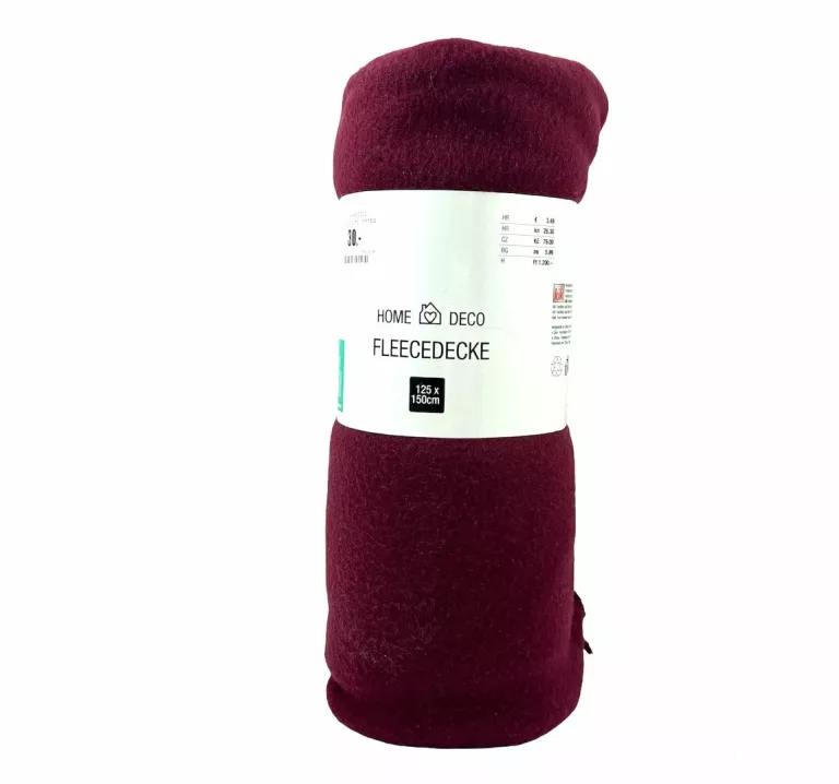 KOC HOME DECO FLEECEDECKE 125X150 FIOLETOWY